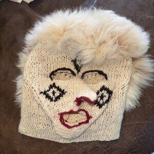 Piñata party, inc. Peruvian Wool And Fur ski mask, 1960’s